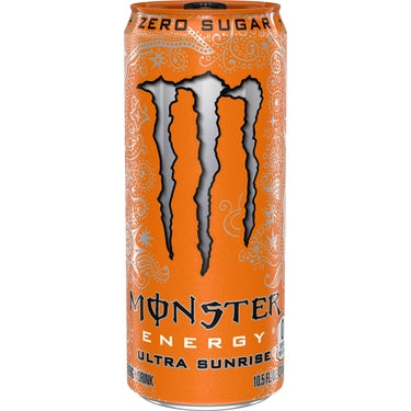 Monster Energy Ultra Sunrise, 16 oz cans, 24 loose