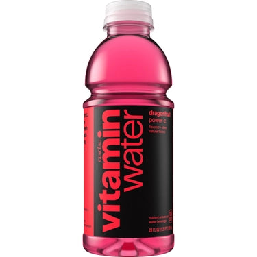 Glaceau Vitaminwater Power C Dragon Fruit, 20 oz Bottles, 12 Pack