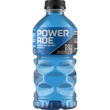 28 oz Powerade Mountain Berry Blast 1 x 15