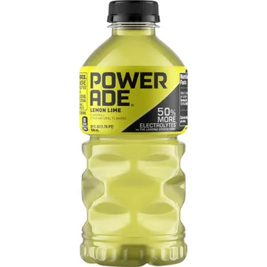 28 oz Powerade Lemon Lime 1 x 15