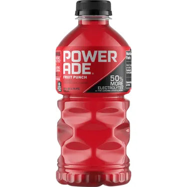 28 oz Powerade Fruit Punch 1 x 15