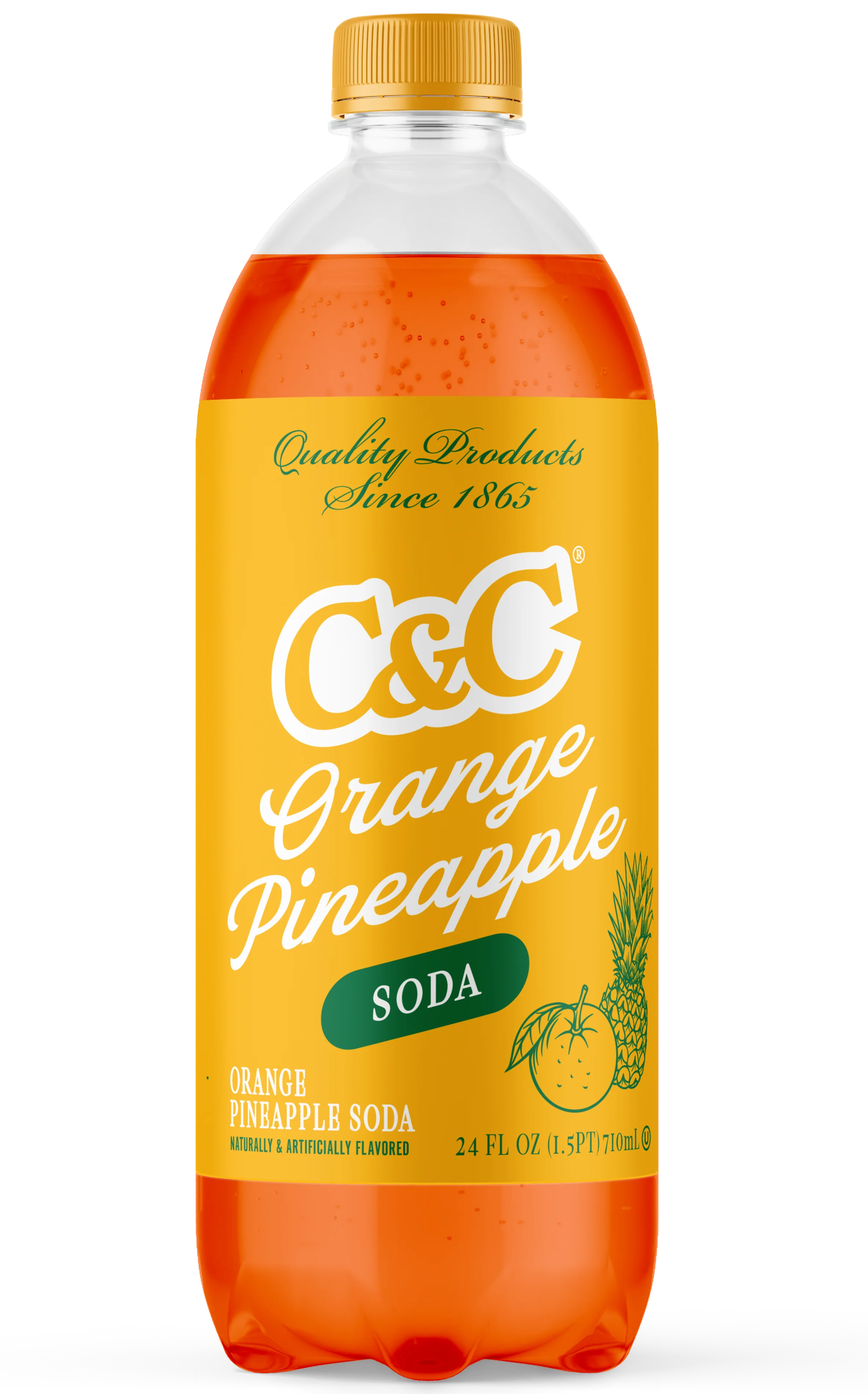 C&C ( c and c ) ( C and C ) orange pinapple