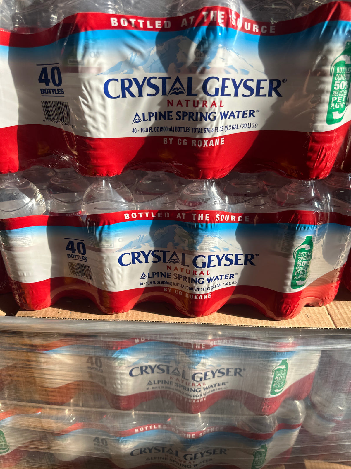 Water crust lgeyser 16.9 oz x 40 bottles