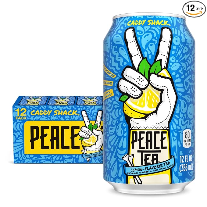 peace tea caddy shack 12 oz pk-24