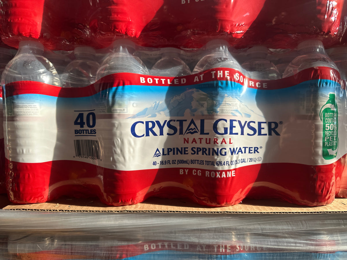 Water crust lgeyser 16.9 oz x 40 bottles