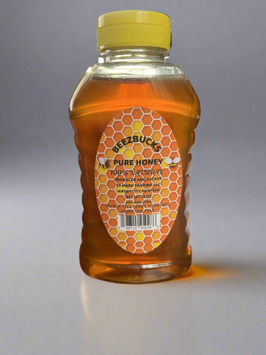 100% Natural Honey (12 x 16 oz): Pure, Sweet, and Deliciously Versatile