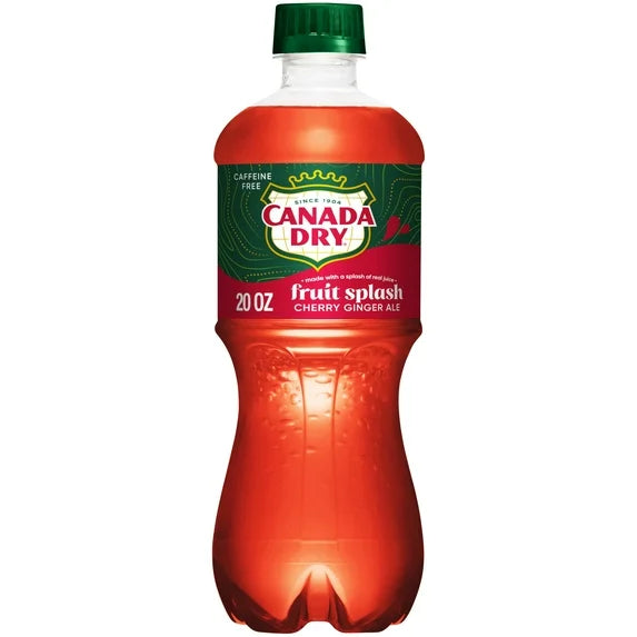 20 oz Canada Dry Fruit Splash 1 x 24