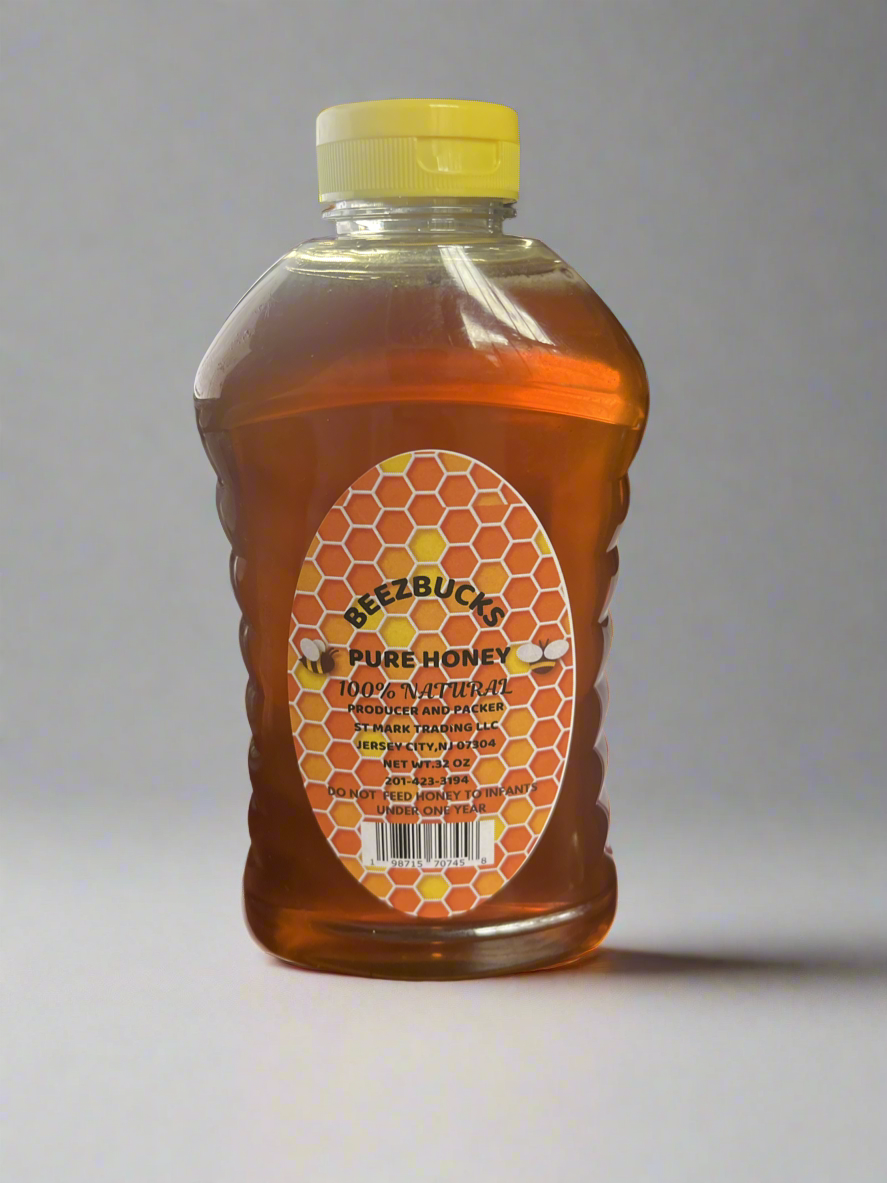 100% Natural Honey (6 x 32 oz): Pure, Sweet, and Wholesome