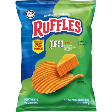 Ruffles Queso Flavored Potato Chips