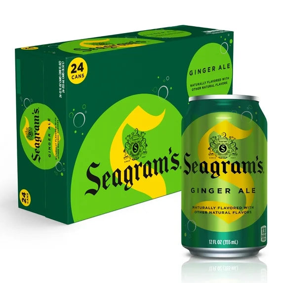 Cans Seagram’s Ginger Ale 1 x 24