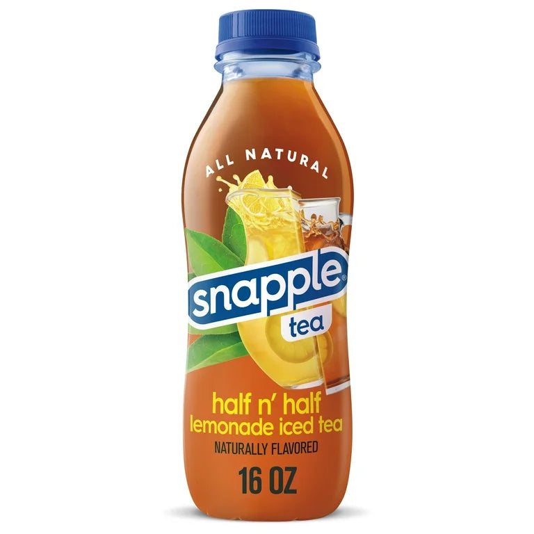 Snapple Half 'n Half Tea and Lemonade 16 oz x 24