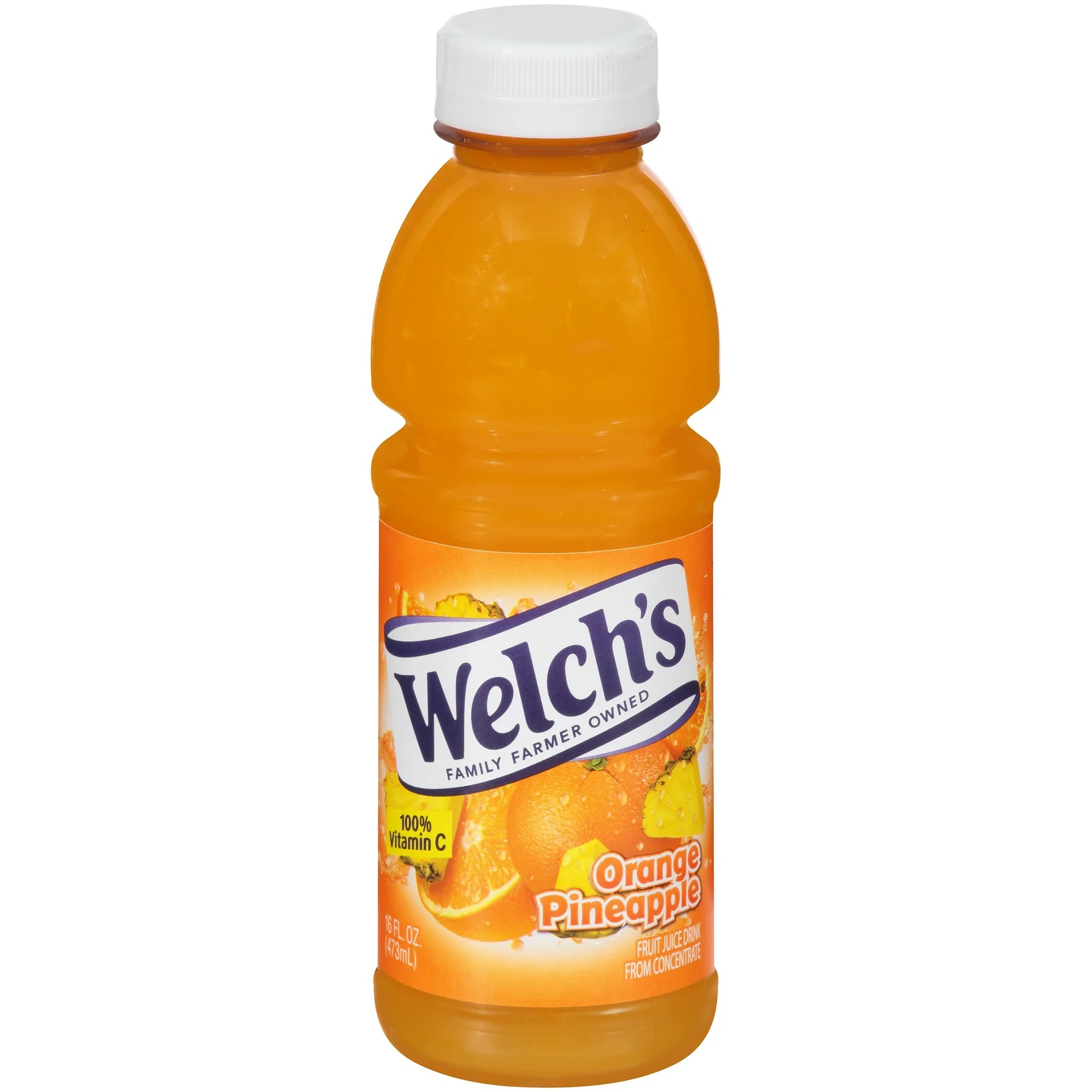 Welch's Orange/Pineapple Juice, 16 oz - Pk of 12