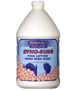 Ridgway Pink Dyno Suds Dish Liquid 4/1 Gallon (Soap)