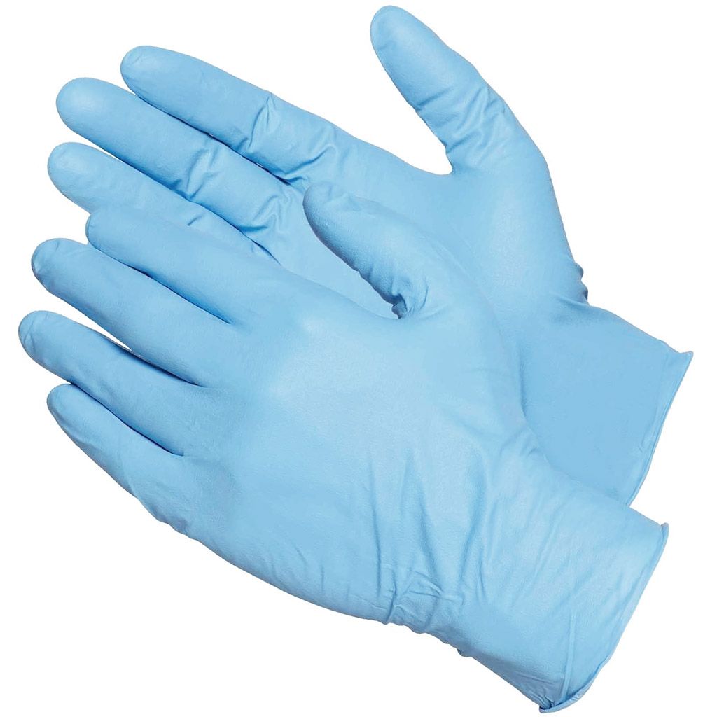 Blue Nitrile Gloves – Powder-Free, Latex-Free – 10 Boxes of 100 (1000 Count Total) X-Large