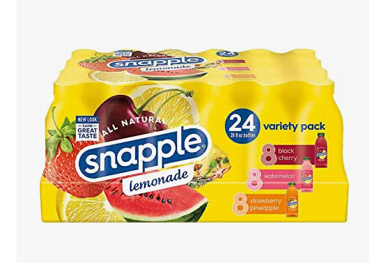 Snapple variety 24 pack