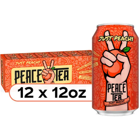 peace tea just peachy 12 oz