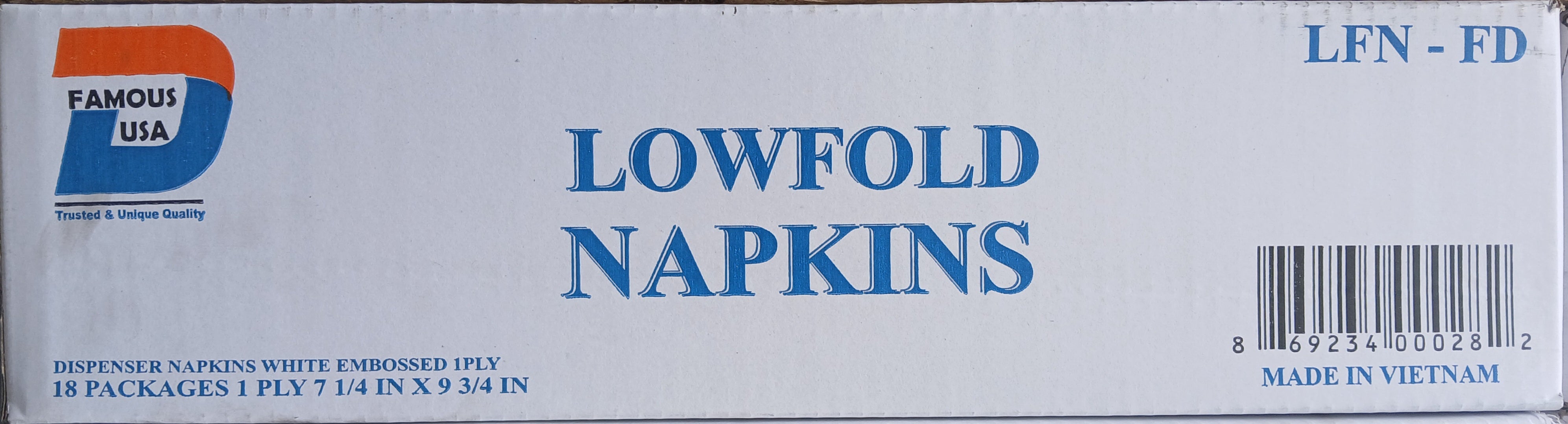 Low Fold Napkin