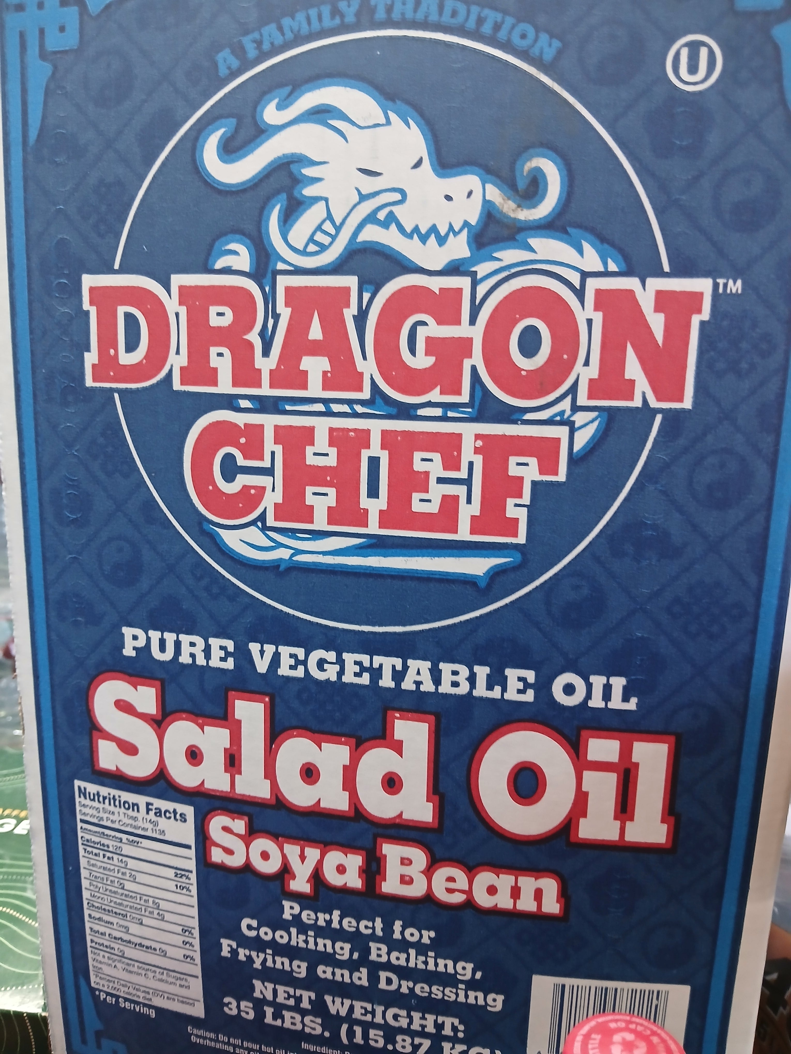 Dragon chef Salad oil Soya bean