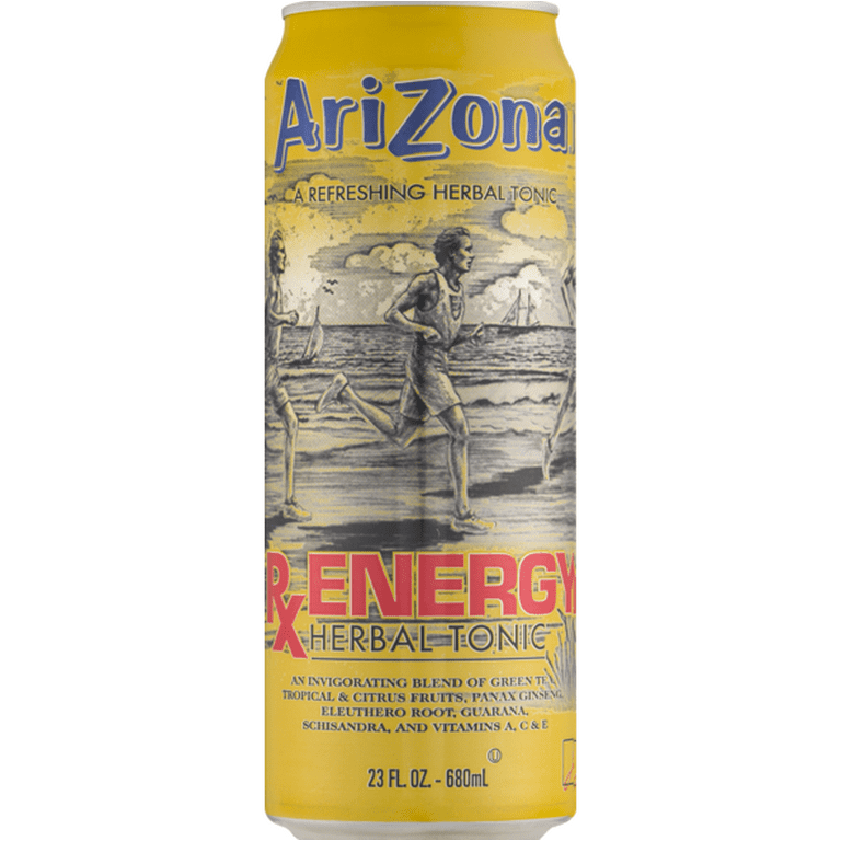 Arizona RX Energy Herbal Tonic 23 oz 1 x 24