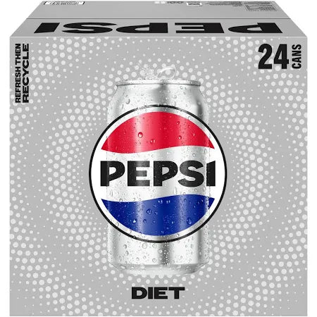 Cans Diet Pepsi 1 x 24